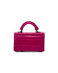 Stalvey Pink 20 Mini Alligator Handbag