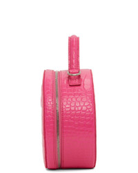 Balenciaga Pink Croc Extra Small Vanity Bag