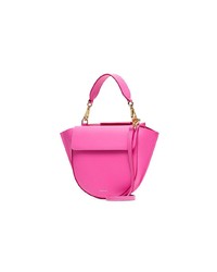 Wandler Pink Hortensia Mini Leather Shoulder Bag