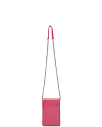 Kenzo Pink Patent Phone Carrier Bag