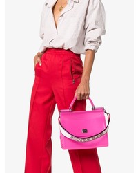 Dolce & Gabbana Pink Sicily Transparent Pvc Shoulder Bag