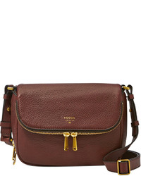 Fossil Preston Leather Small Flap Crossbody