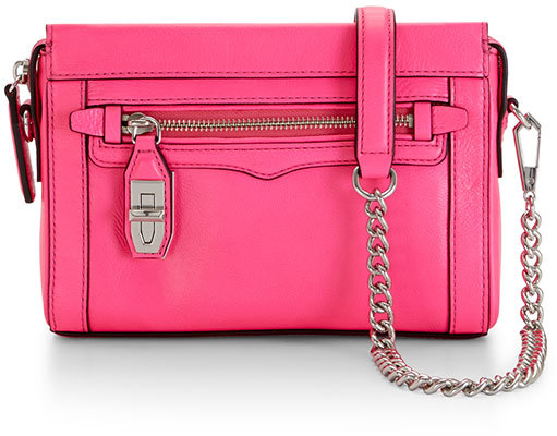 rebecca minkoff pink crossbody