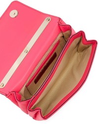 Valentino Rockstud Small Flap Top Crossbody Bag Hot Pink