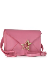 Corto Moltedo Tiffanini Azalea Pink Leather Crossbody Bag