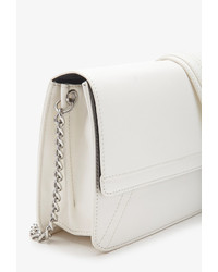 Forever 21 Topstitched Faux Leather Crossbody