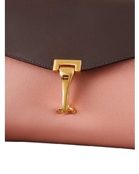 Burberry Two Tone Leather Crossbody Bag