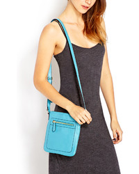 Forever 21 Voyager Faux Leather Crossbody