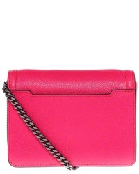 Mackage Zuki S5 Hot Pink Leather Mini Crossbody Bag