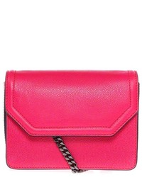 Mackage Zuki S5 Hot Pink Leather Mini Crossbody Bag