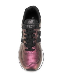 New Balance 574 Metallic Sneakers