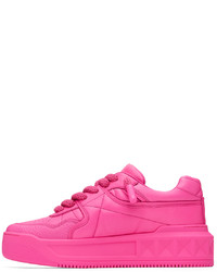 Valentino Garavani Pink One Stud Xl Sneakers