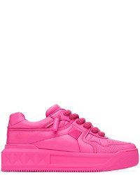 Valentino Garavani Pink One Stud Xl Sneakers