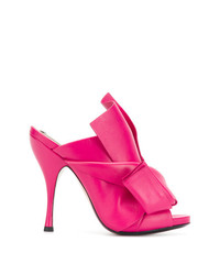 N°21 N21 Abstract Bow Stiletto Mules