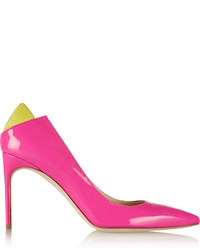Brian Atwood Mercury Patent Leather Pumps
