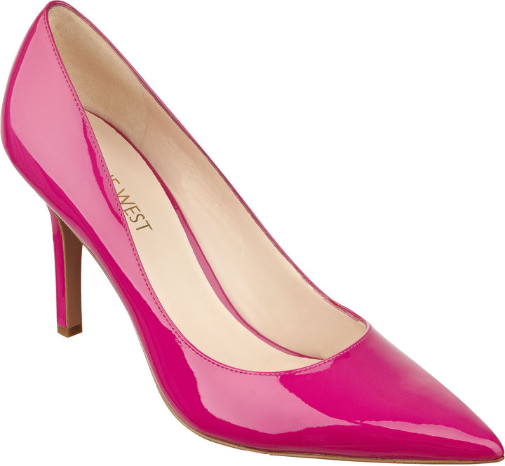 nine west pink shoes