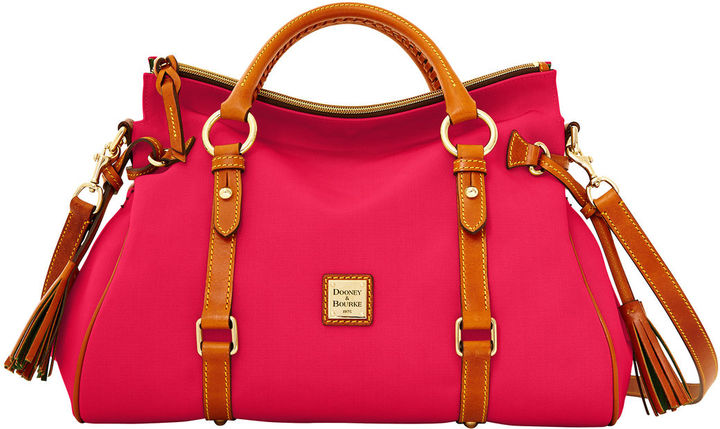 Dooney hot sale nylon satchel