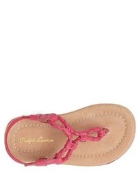 Ralph Lauren Layette Leather Sandal