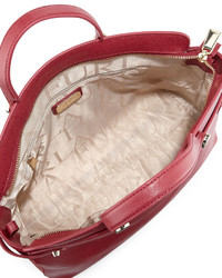 Furla Agata Large Leather Tote Bag