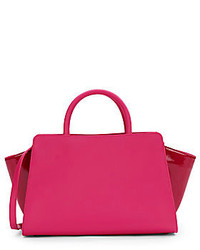 Eartha East West Leather Patent Tote