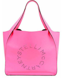 Stella McCartney Fluorescent Perforated Tote Bag