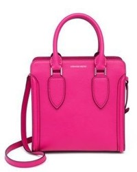 Alexander McQueen Heroine Small Leather Open Tote