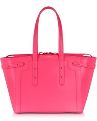 Aspinal of London Marylebone Light Neon Pink Tote