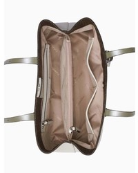 Calvin Klein Saffiano Leather Tote Bag