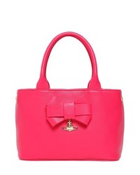 Vivienne Westwood Bow Faux Leather Tote Bag