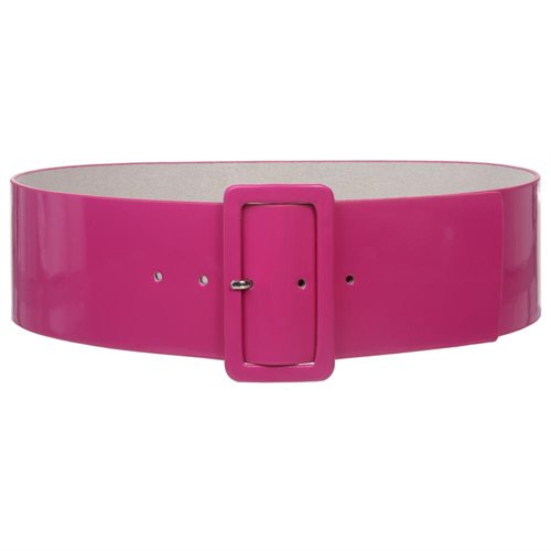 Wide Waist Belt - Pink - Ladies