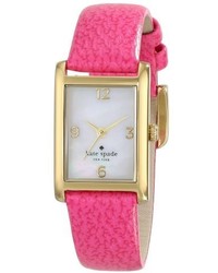 Kate Spade New York 1yru0039 Cooper Gold Tone Watch With Leather Strap