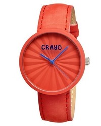 Crayo Pleats Watch With 3d Pleat Pattern Dial