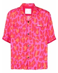 Sacai Leopard Print Shirt