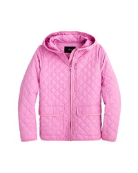 Hot Pink Lightweight Puffer Jackets for Women | Lookastic