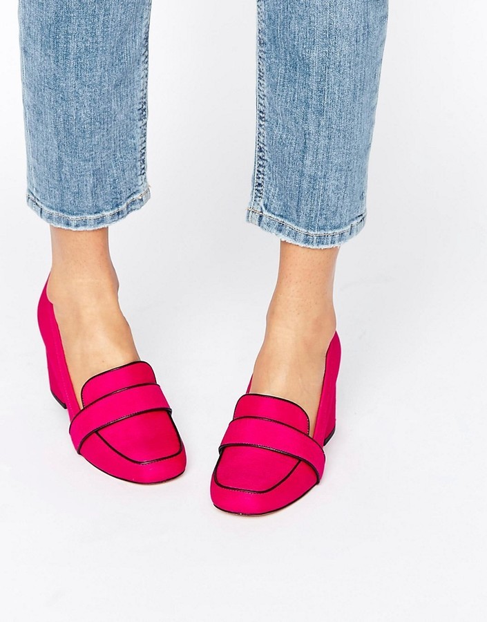 Asos Oyster Loafers, $42 | Asos | Lookastic