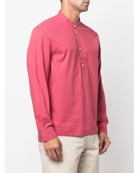 Dondup Long Sleeve Collarless Shirt