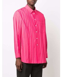 Jacquemus Long Sleeve Pleated Shirt
