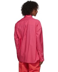 Jacquemus Pink La Chemise Banane Long Sleeve Shirt