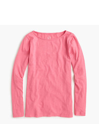 Hot Pink Long Sleeve T-shirt