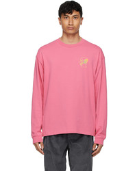 Brain Dead Pink Goop Long Sleeve T Shirt
