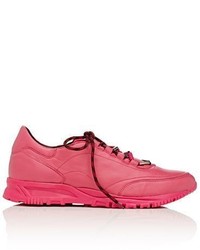 Lanvin Bead Embellished Sneakers Pink Size 8 M