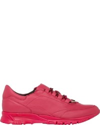 Lanvin Leather Sneakers Pink