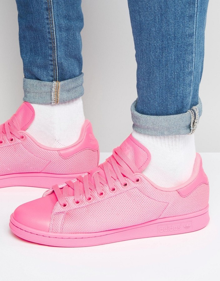 adidas Originals Asos $100 Pink Stan In Smith Bb4997, | Sneakers | Lookastic