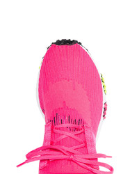 adidas Pink Nmd Racer Primeknit Sneakers