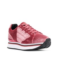 Emporio Armani Textured Sneakers