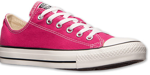 converse pink low tops