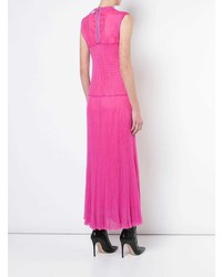 Calvin Klein 205W39nyc Pleated Maxi Dress