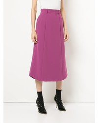 G.V.G.V. Round Hem Mid Length Skirt