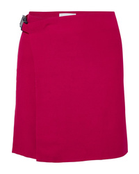 Wales Bonner Woven Wrap Mini Skirt