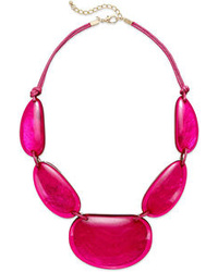 Style&co. Gold Tone Pink Shell Statet Necklace